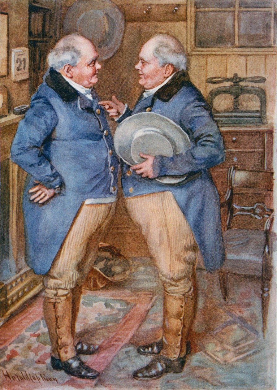 I fratelli Cheeryble, illustrazione per 