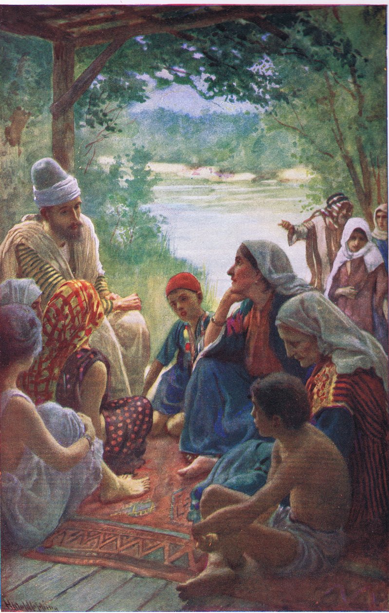 Conversione di Lidia, illustrazione da 