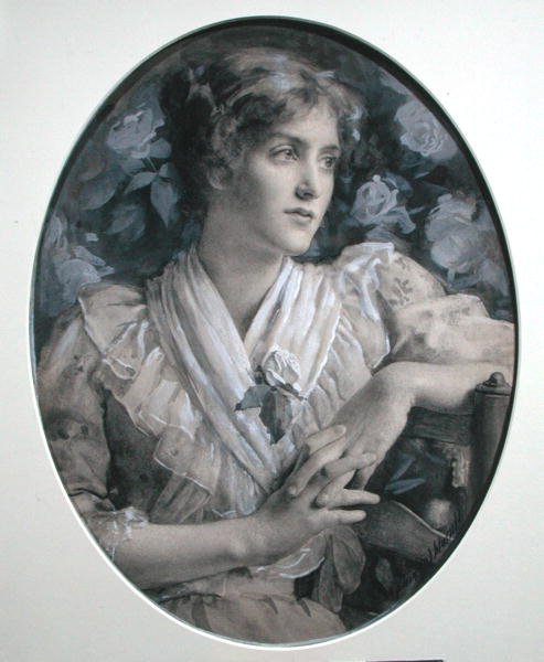 Ritratto di una signora da Harold Copping