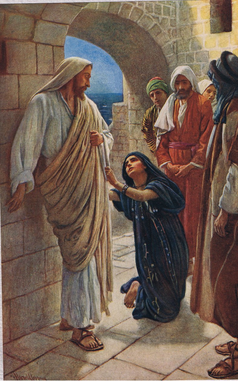 La donna di Canaan, illustrazione da 