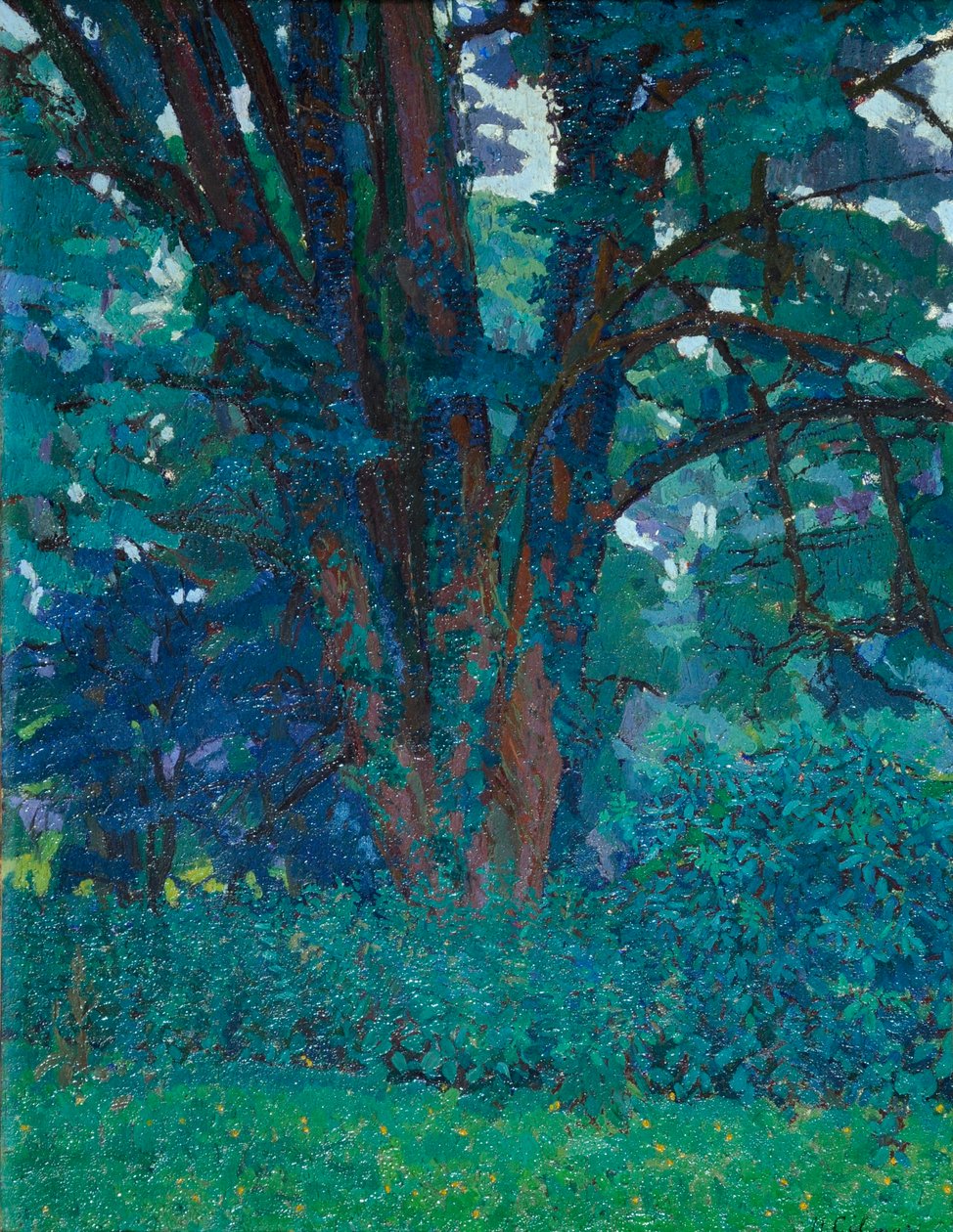 Nel Gloucestershire, c.1916 da Harold Gilman