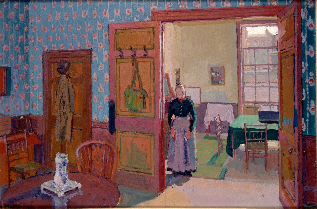 Interno con Mrs Mounter da Harold Gilman