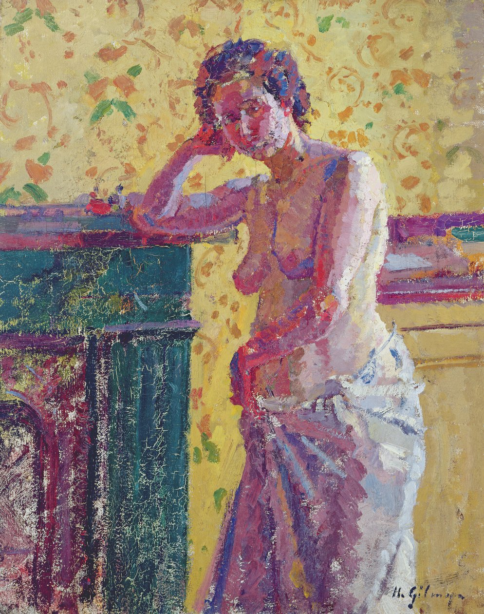 Interno con nudo da Harold Gilman