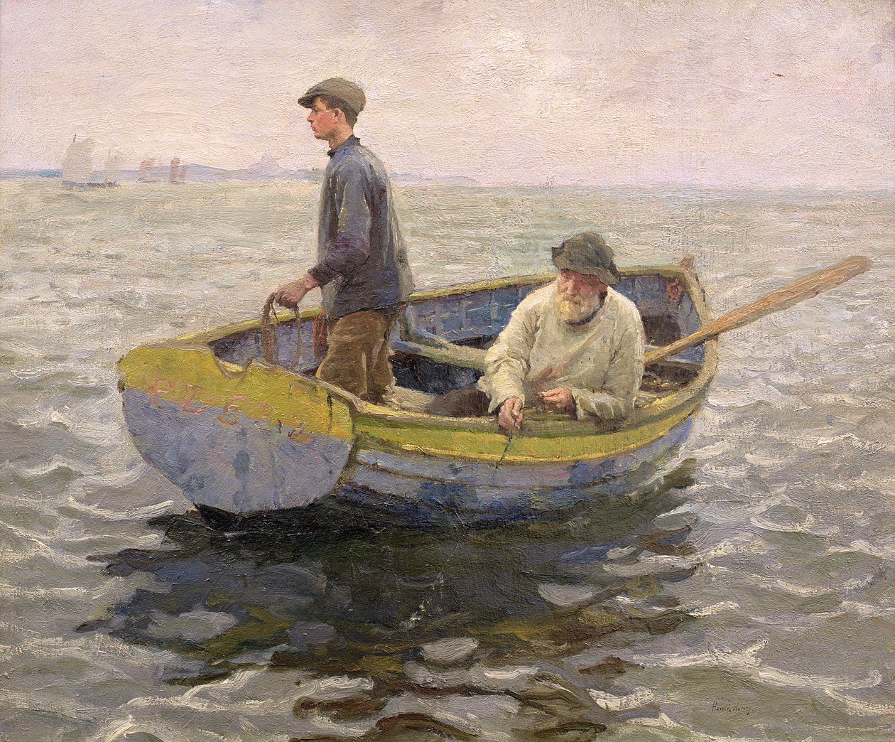 Nel terreno di Whiting, c.1914 da Harold Harvey