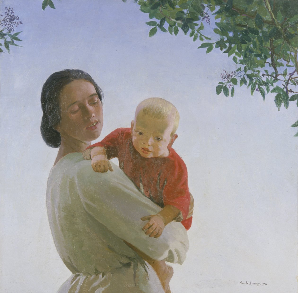 Madre e figlio da Harold Harvey