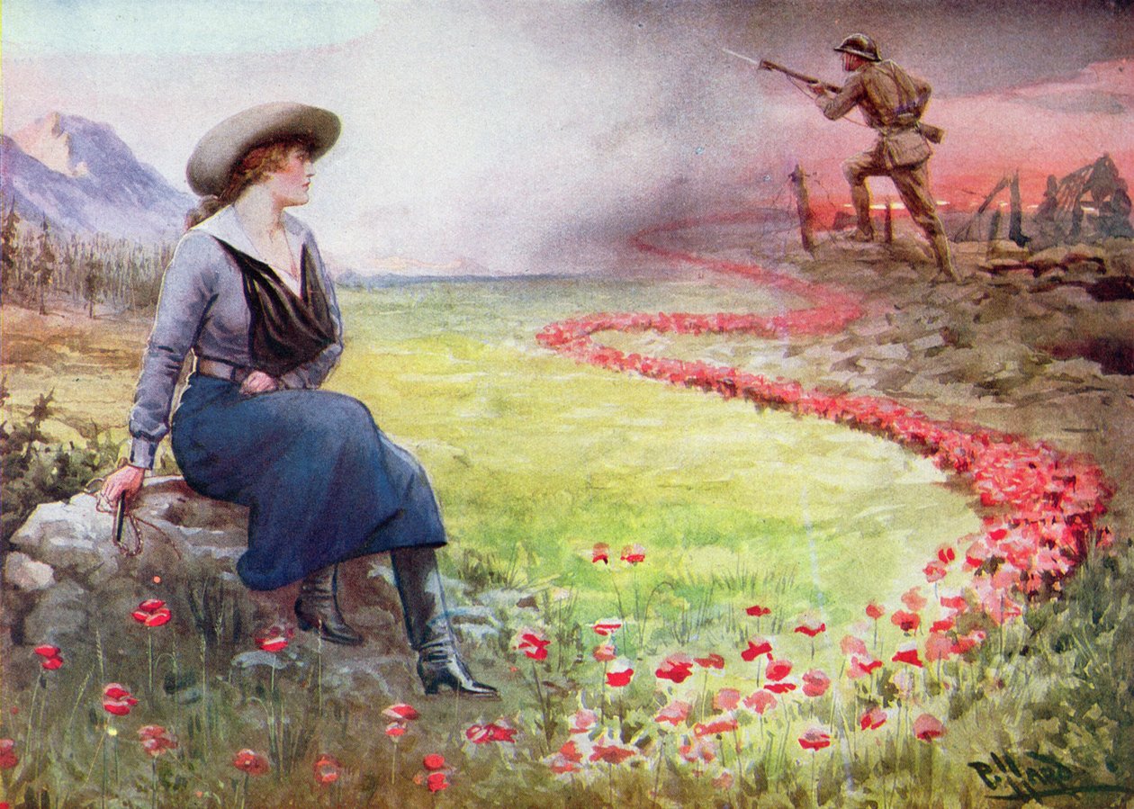 La linea sottile rossa da Harold Hume Piffard