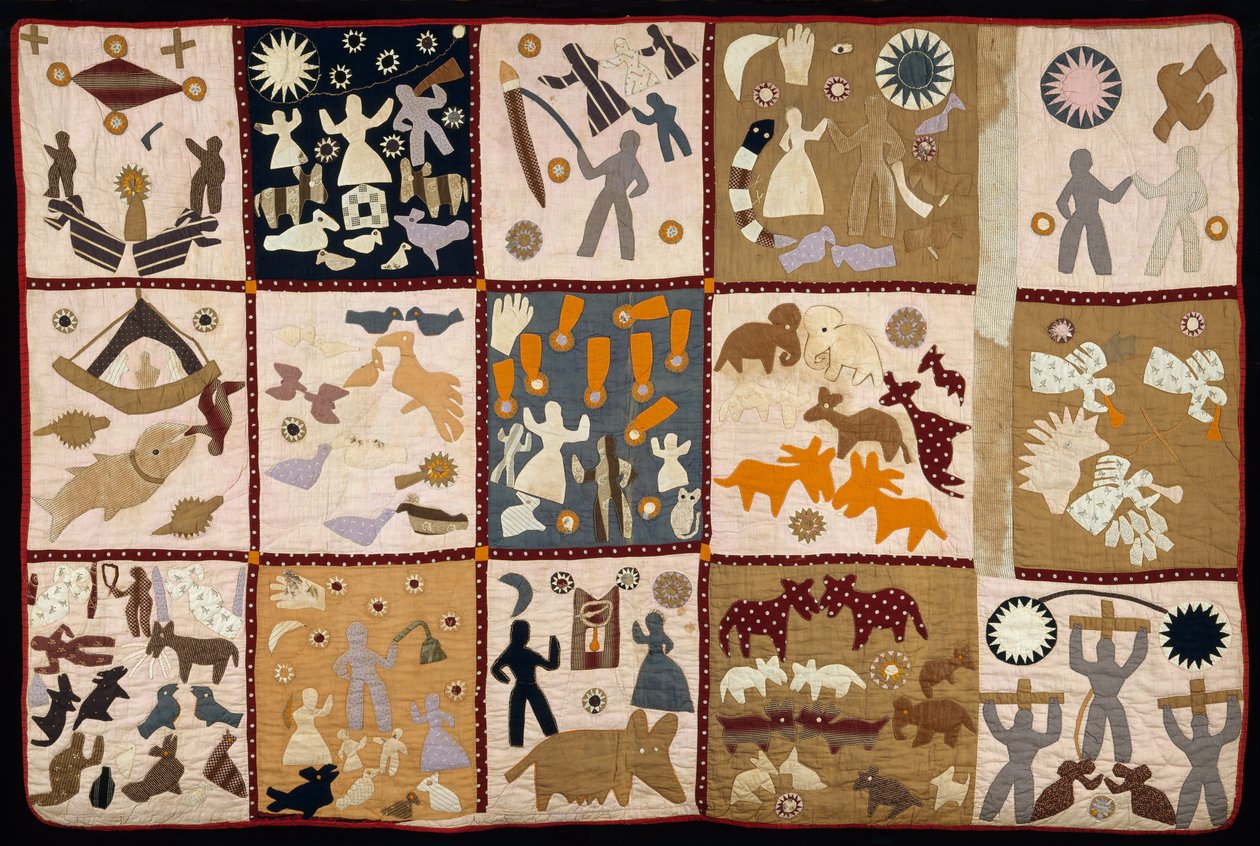 Trapunta pittorica da Harriet Powers