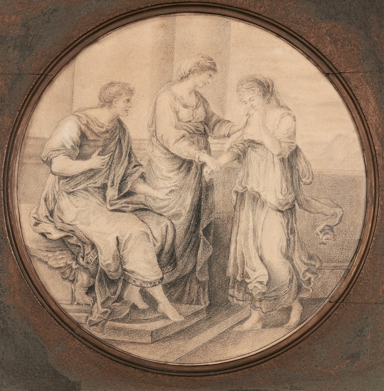 Uno dei due quadri classici dopo Angelica Kauffmann da Harriet Todd