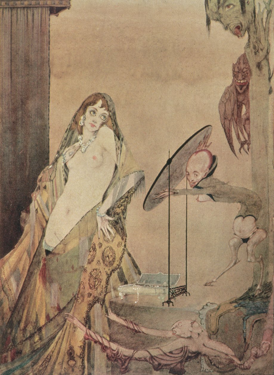 "Vestito così, sembro una creatura diversa", illustrazione da 