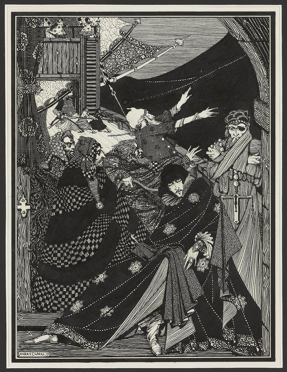 Messaggio trovato in una bottiglia, 1918 da Harry Clarke