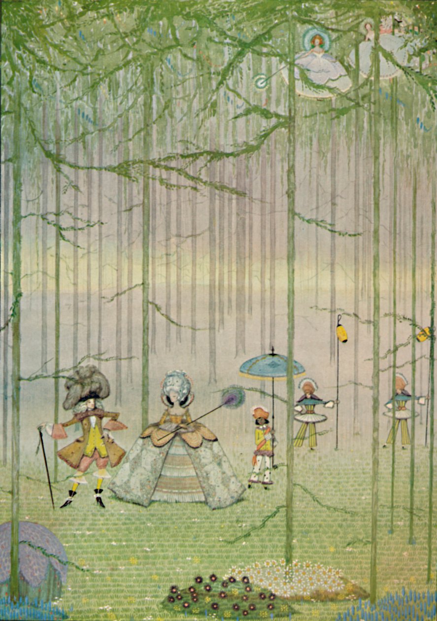 Riquet con il ciuffo. Da Le fiabe di Charles Perrault da Harry Clarke
