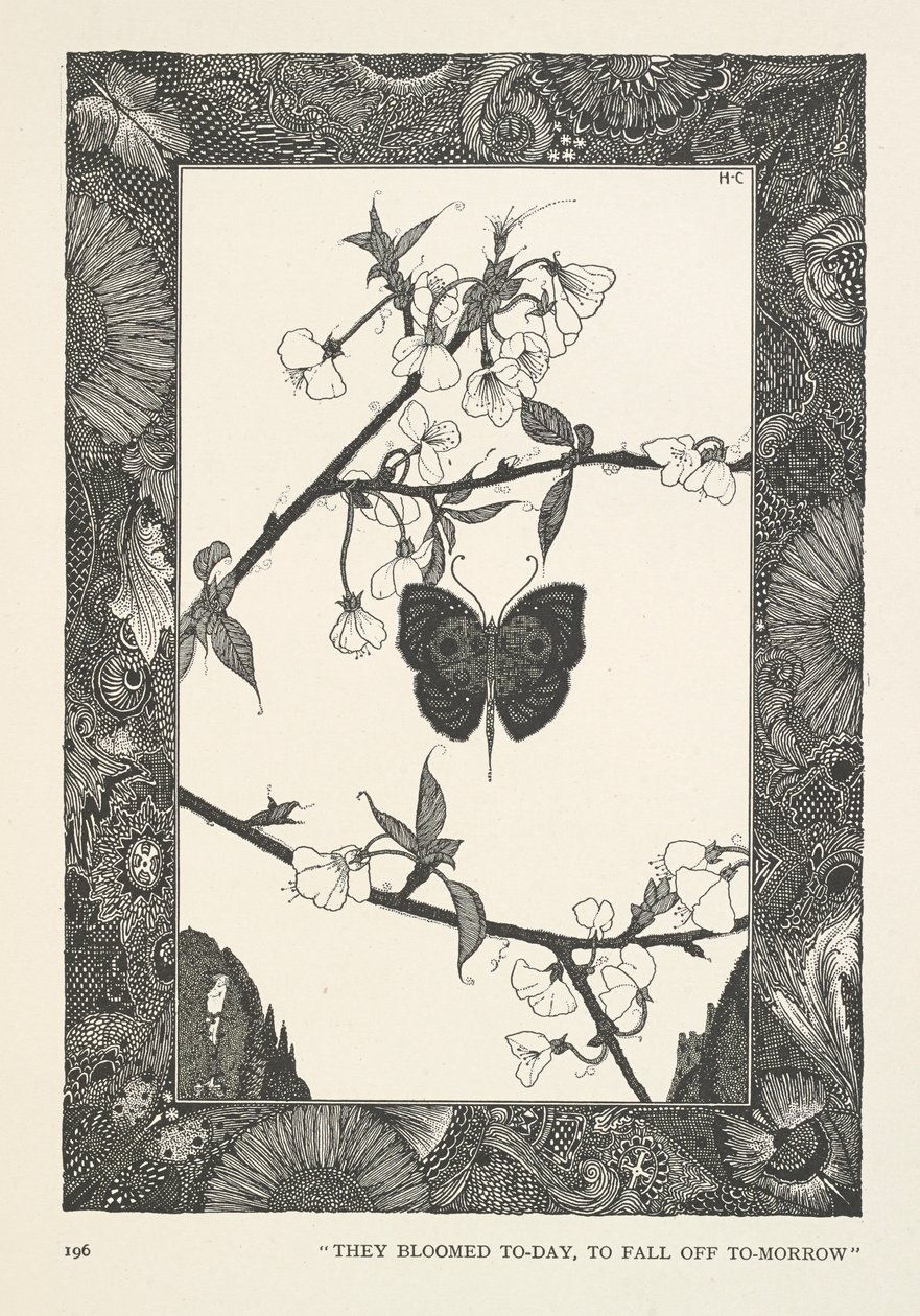 La Farfalla. Sono sbocciati oggi, per cadere domani da Harry Clarke