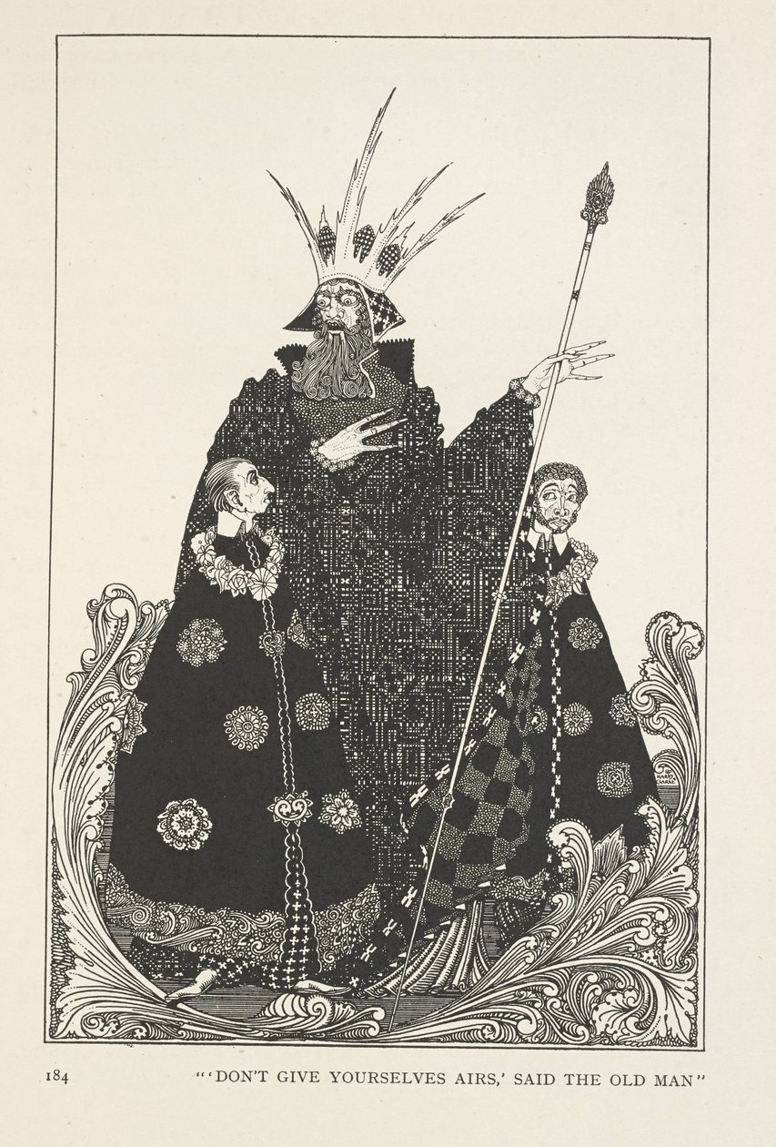 La collina degli elfi. "Non datevi delle arie," disse il vecchio. da Harry Clarke