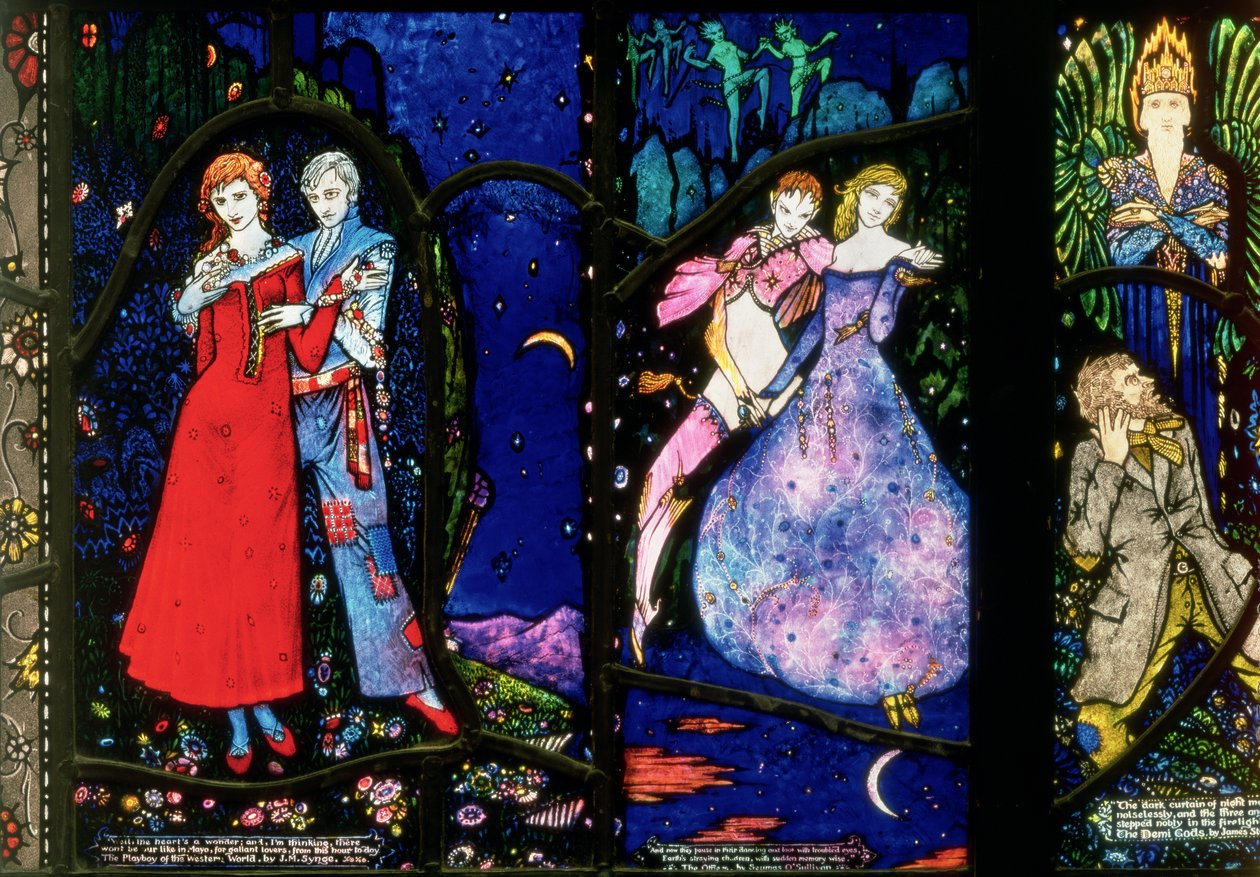 La Finestra di Ginevra raffigurante Il Playboy del Mondo Occidentale di J.M. Synge, I Sognatori di Seamus O