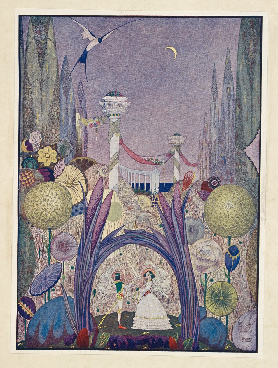 Pollicina
Dovrebbe essere la Regina di tutti i Fiori. da Harry Clarke