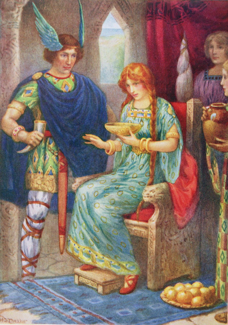 Skyrnir e Gerda, dall