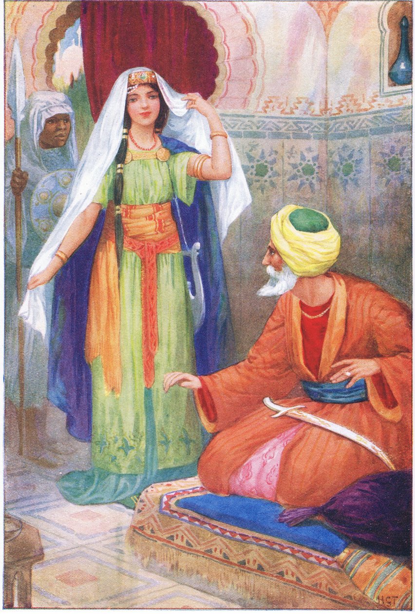 La bella prigioniera e Aben Habuz (dal racconto L