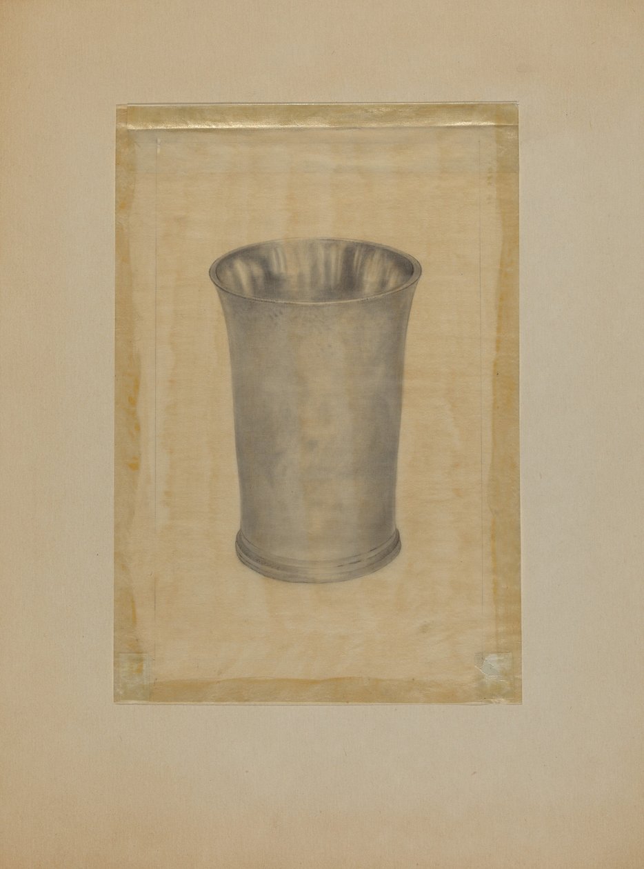 Bicchiere di peltro da Harry Goodman