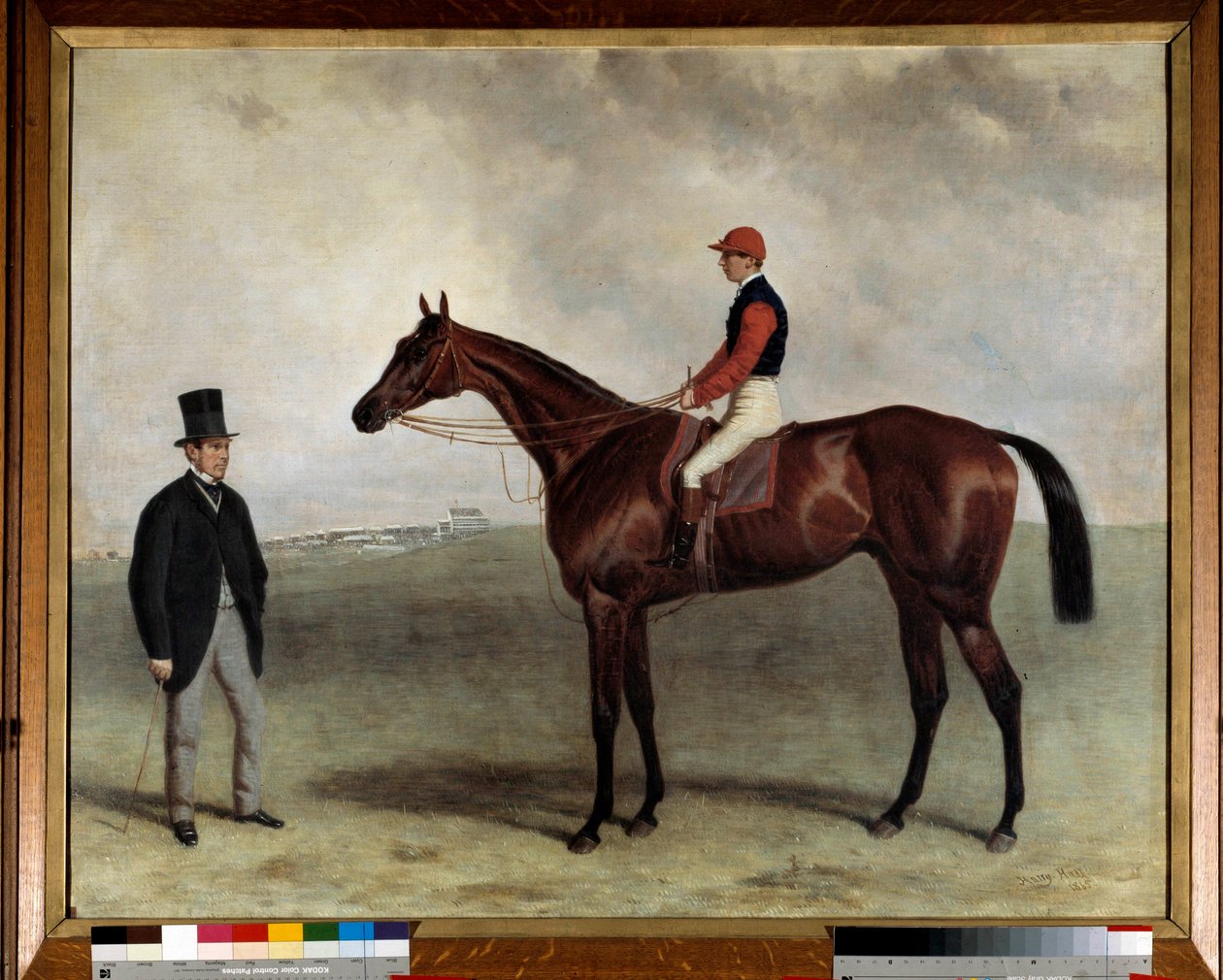 Il cavallo da corsa Gladiator nel 1865 da Harry Hall