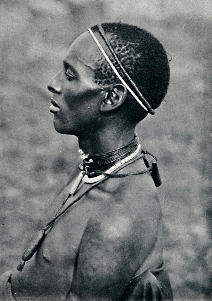Un Hima da Mpororo, Africa Equatoriale, a ovest del Victoria Nyanza, 1912 da Harry Johnston