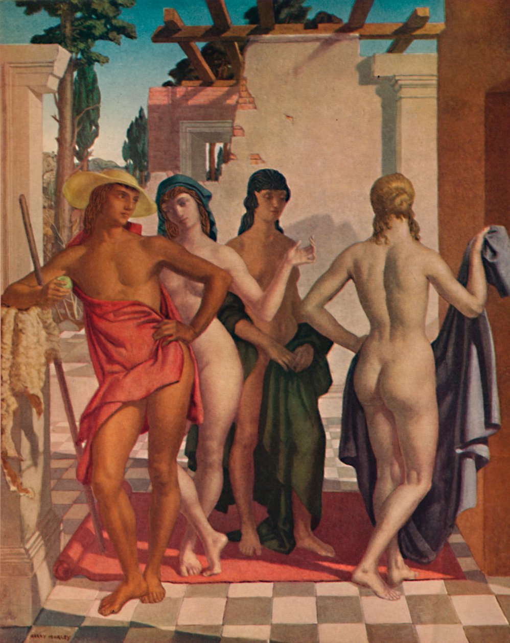 Il giudizio di Paride, 1929, 1931 da Harry Morley