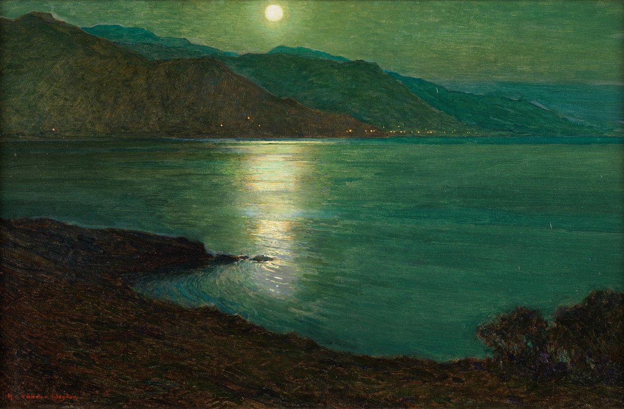 Chiaro di luna - Le luci di Ventimiglia da Harry van der Weyden
