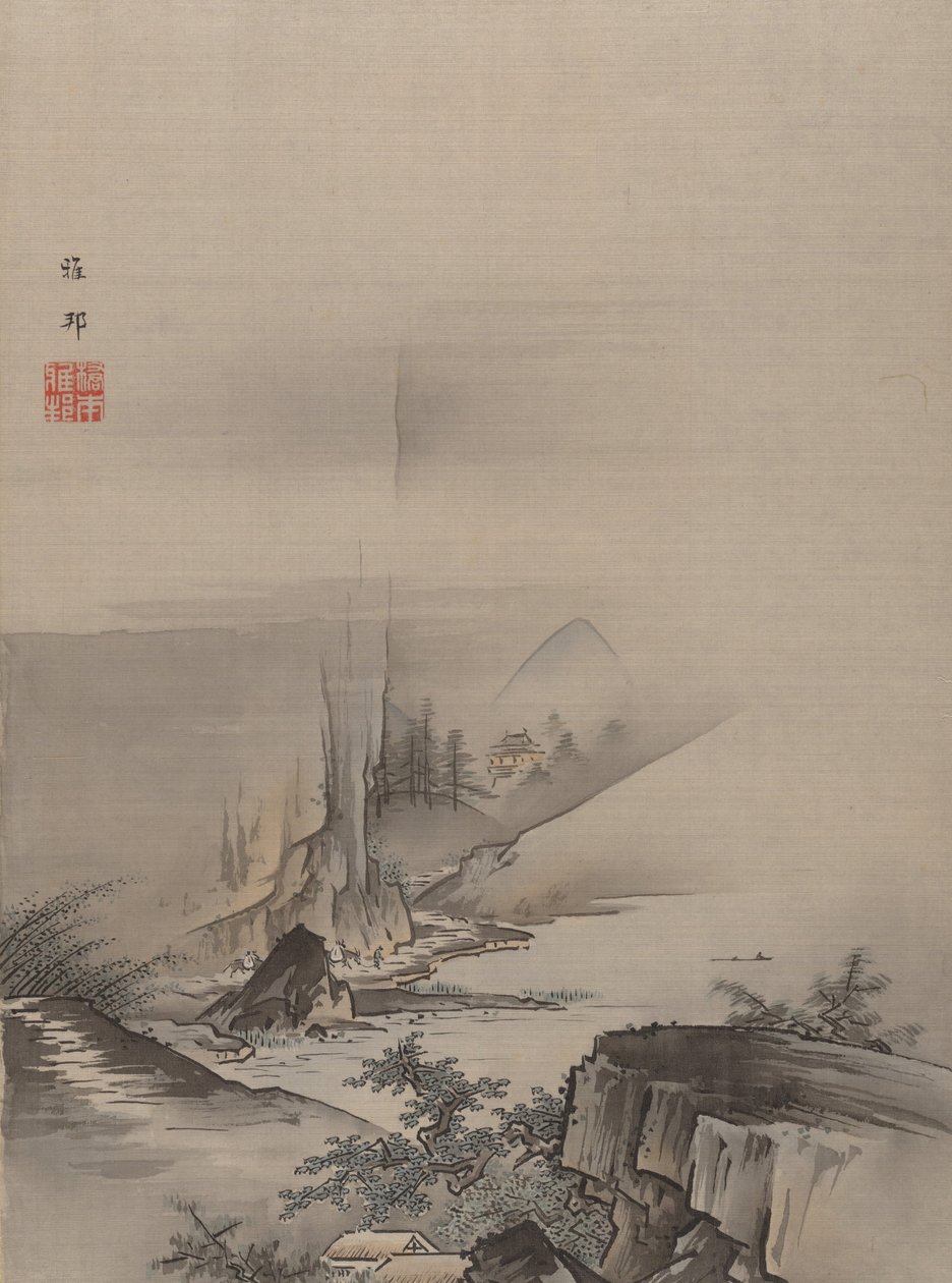Rapide e cascata di un fiume da Hashimoto Gaho
