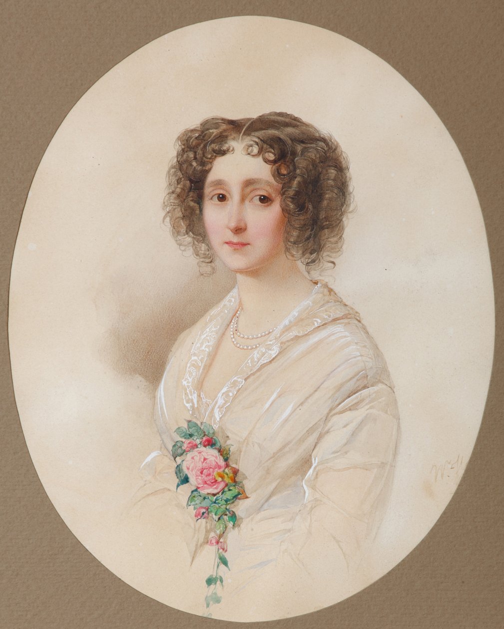 Ritratto di Alexandra Mikhaylovna Chelishcheva da Hau