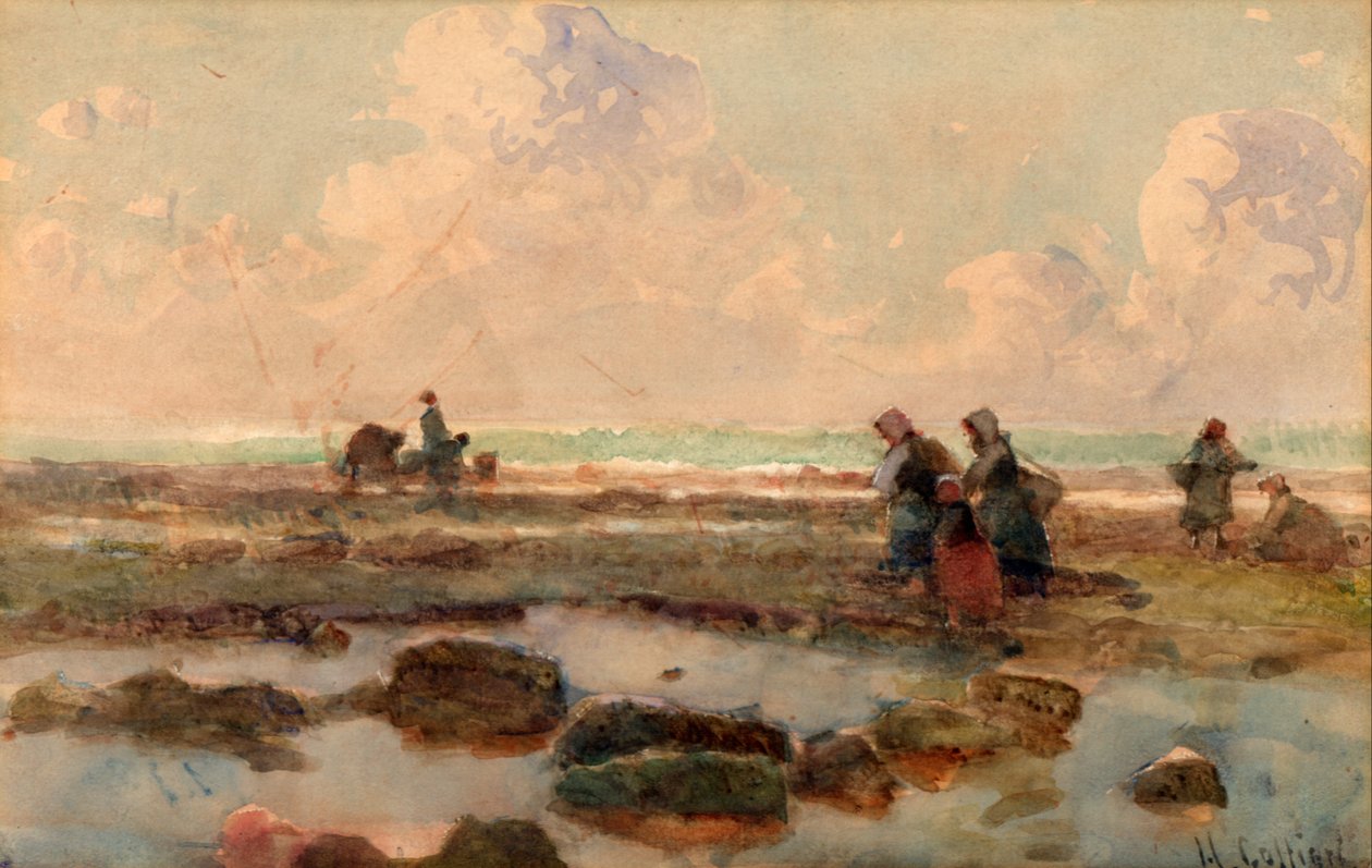 Pesca di gamberetti da Hector Caffieri