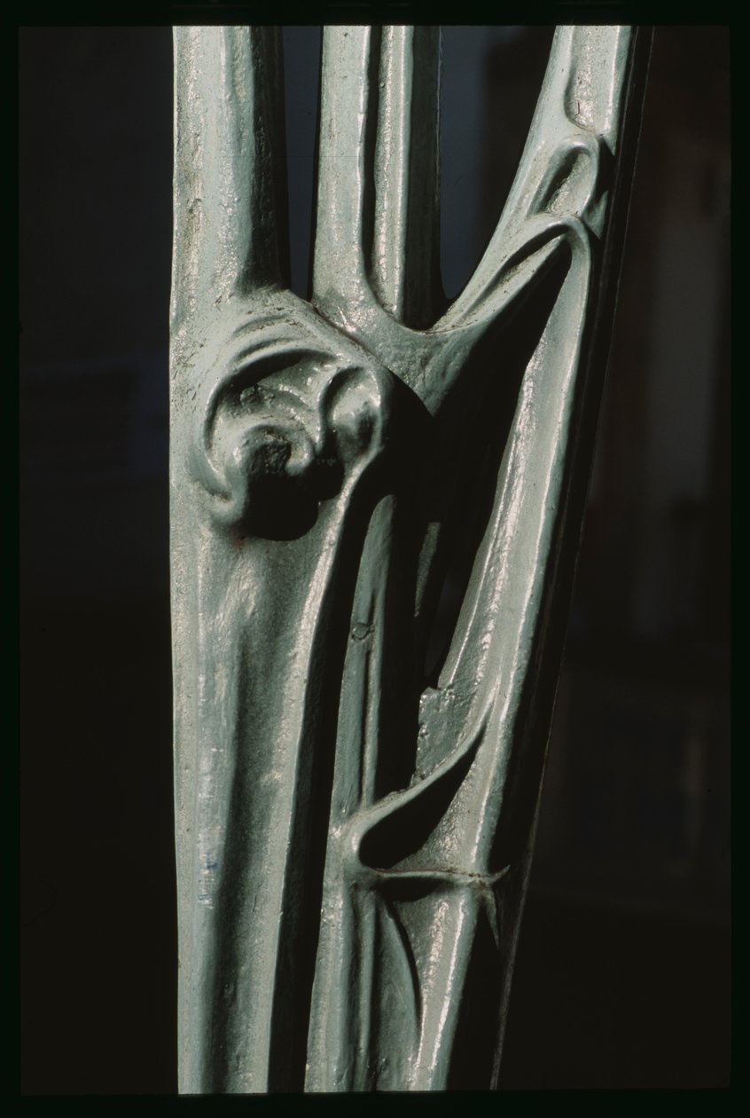 Ingresso a una stazione metropolitana, dettaglio da Hector Guimard
