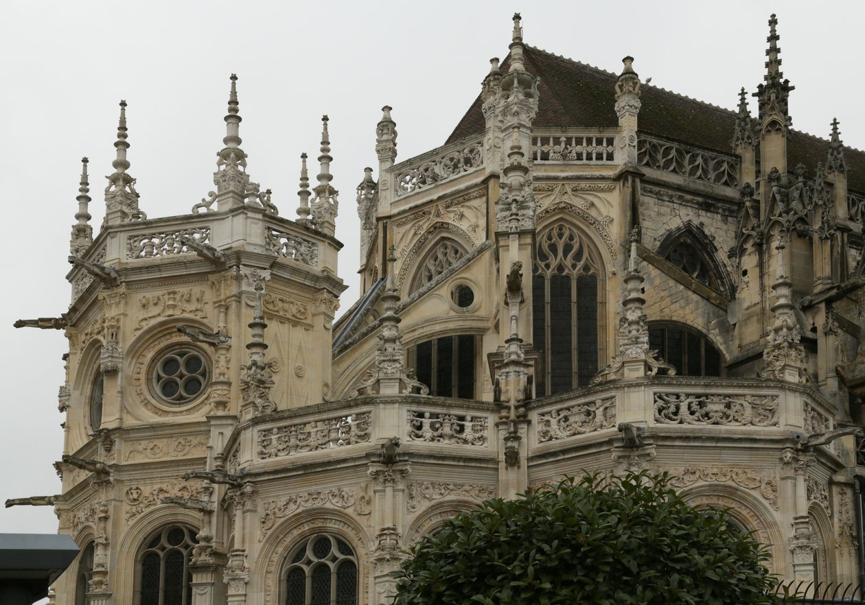 Estremità est della chiesa da Hector Sohier