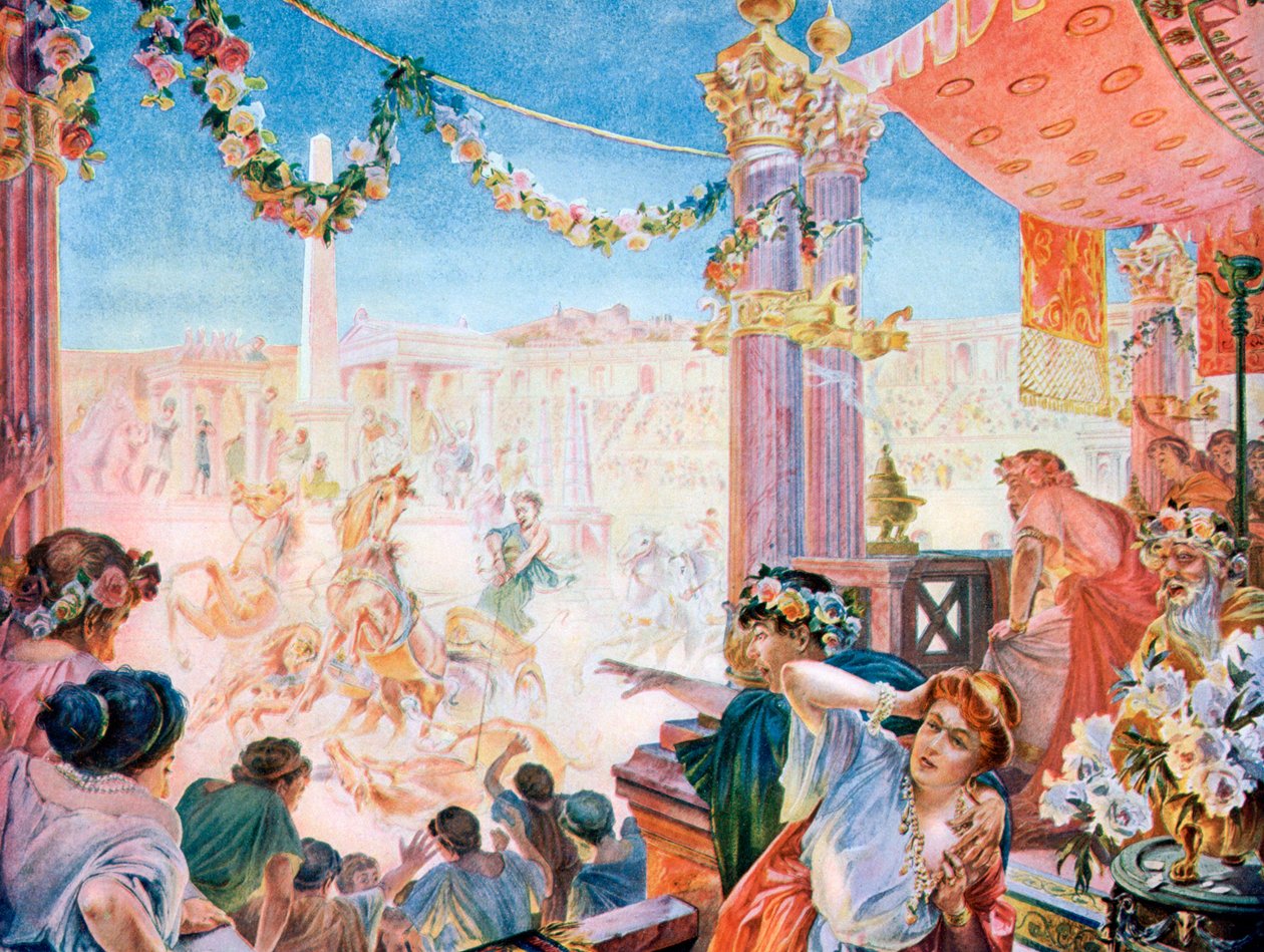 Il circo di Nerone o il circo di Caligola, Roma da Heilbronn