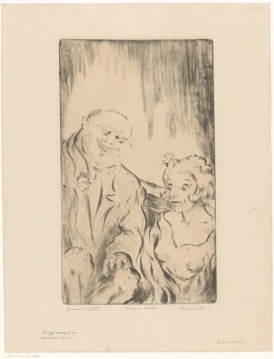 Pecora e maiale da Hein von Essen (signed by artist)