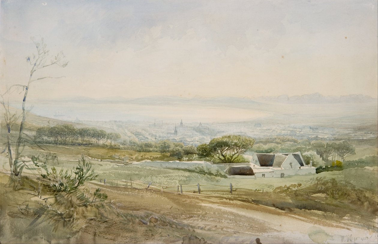 Città del Capo dalla cima di Kloof Street da Heinrich Hermann