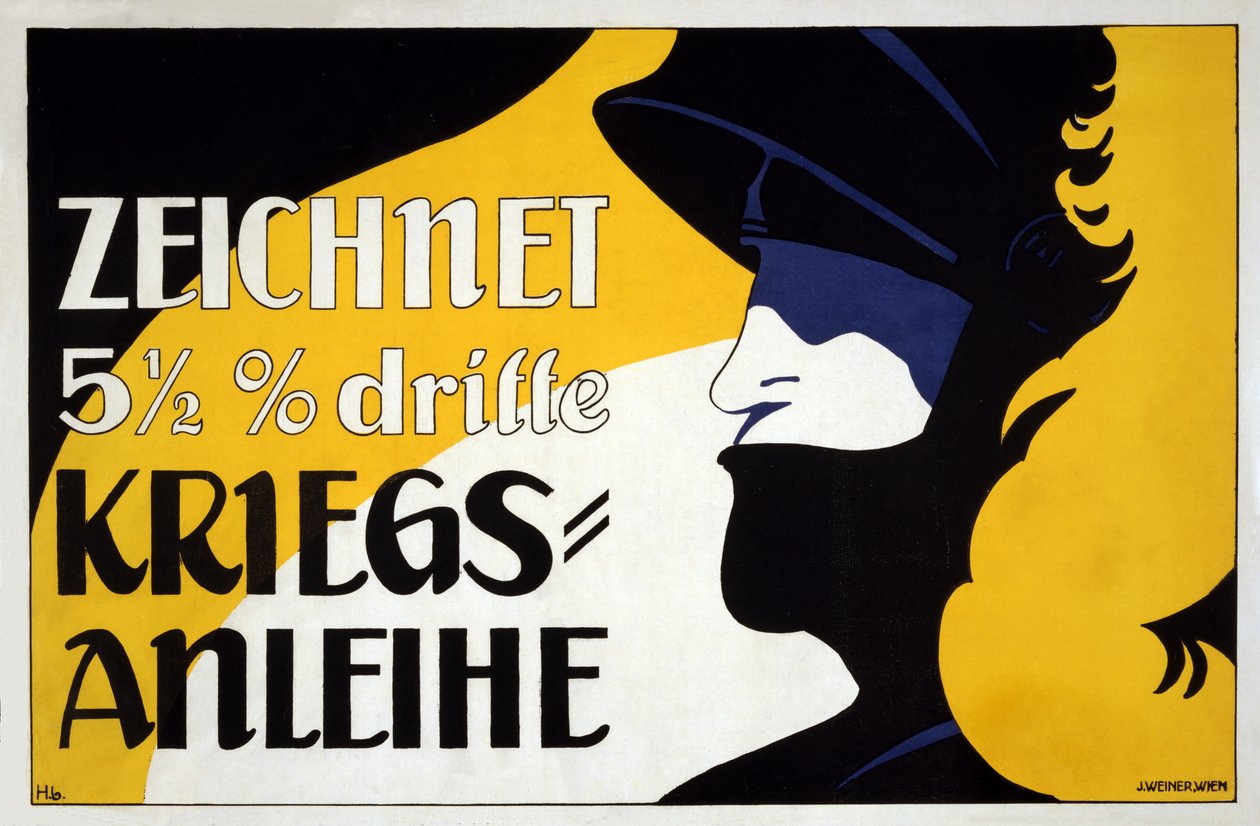 Zeichnet 5 12 dritte Kriegs-Anleihe da Heinrich and Urban Lefler