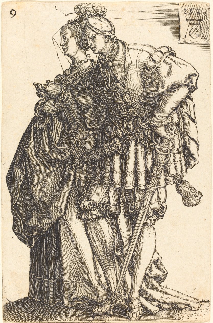 Grandi Ballerini di Nozze da Heinrich Aldegrever