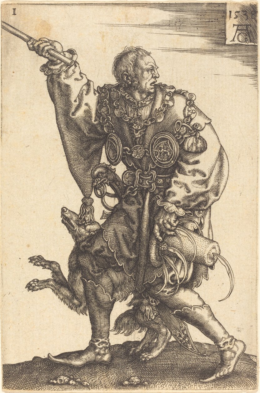 Grandi ballerini di nozze da Heinrich Aldegrever