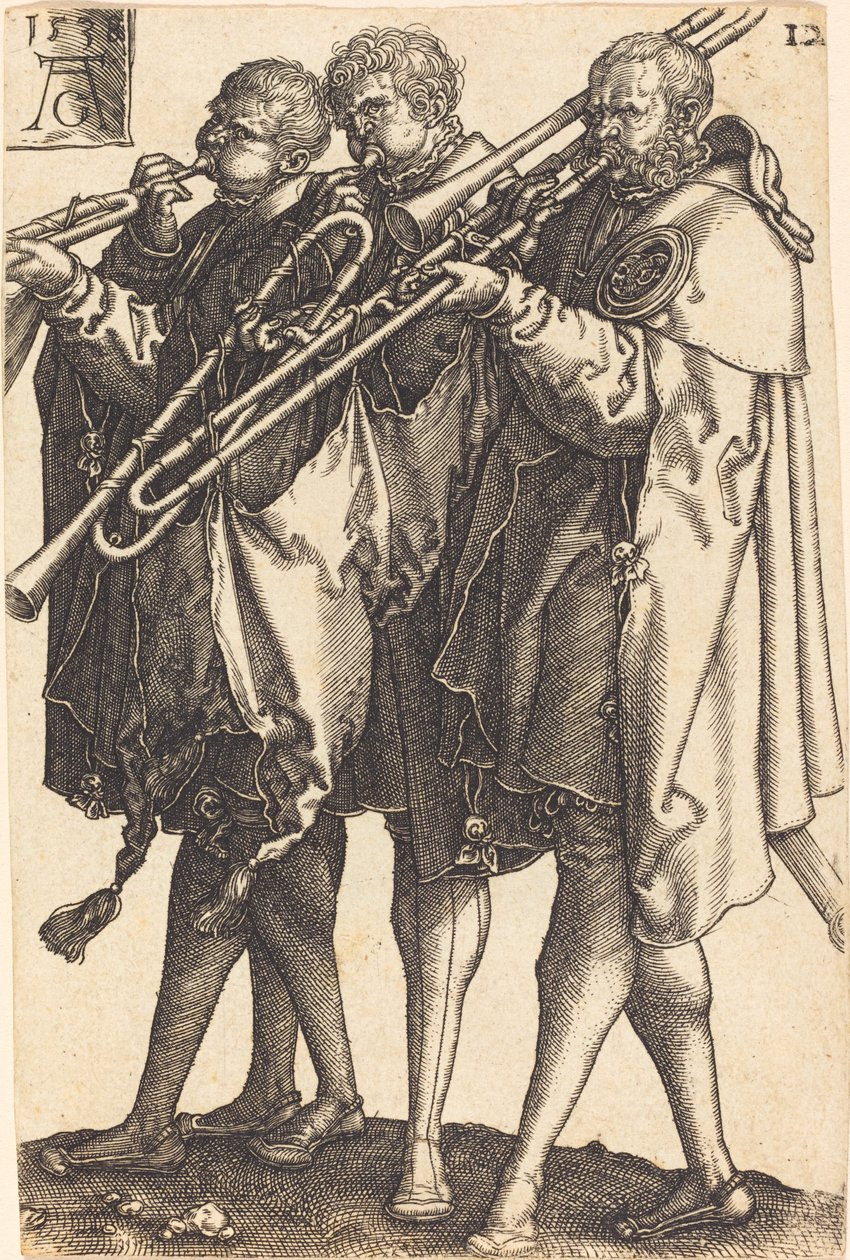 Grandi ballerini di nozze da Heinrich Aldegrever