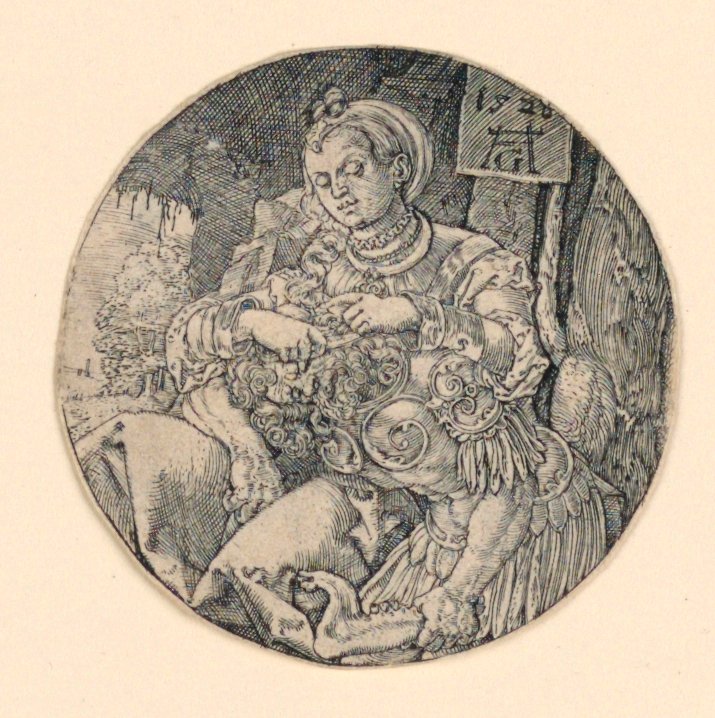 Sansone e Dalila da Heinrich Aldegrever