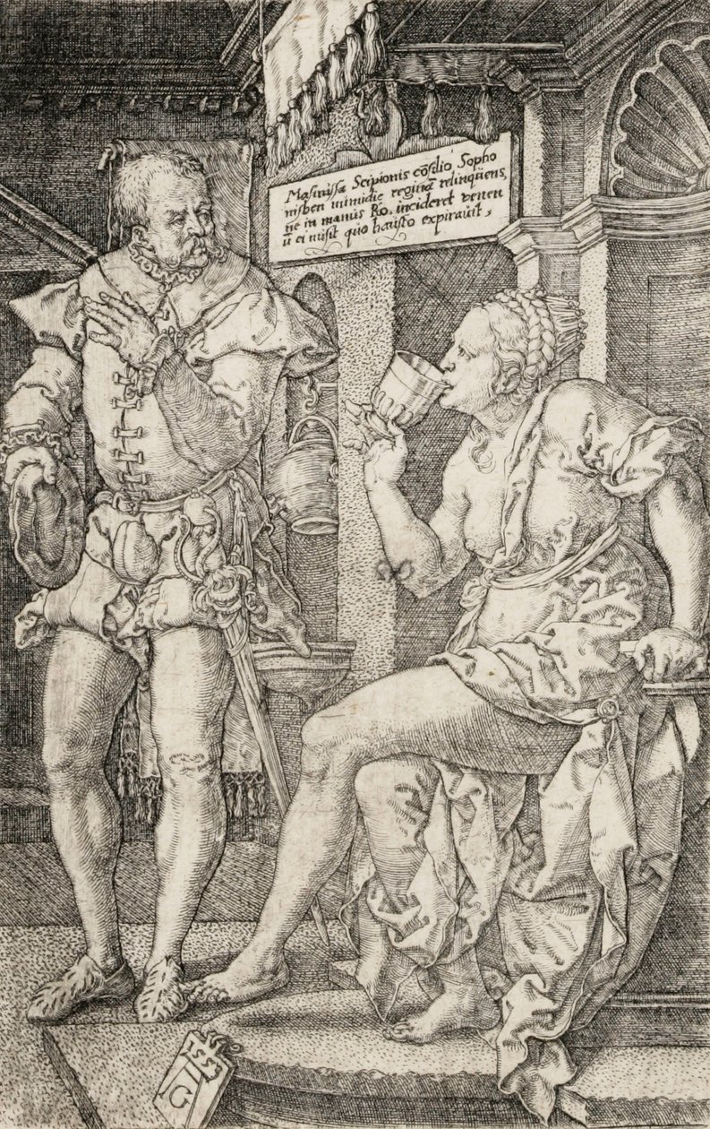 Sofonisbe da Heinrich Aldegrever