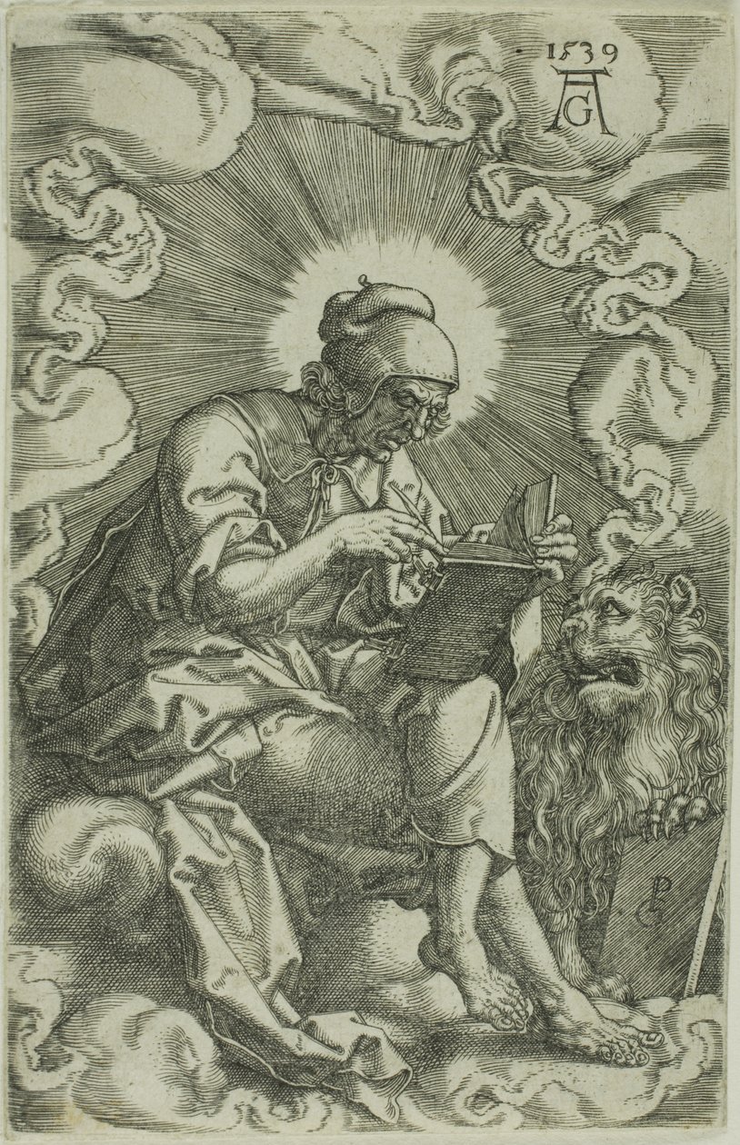 San Marco, dai Quattro Evangelisti da Heinrich Aldegrever