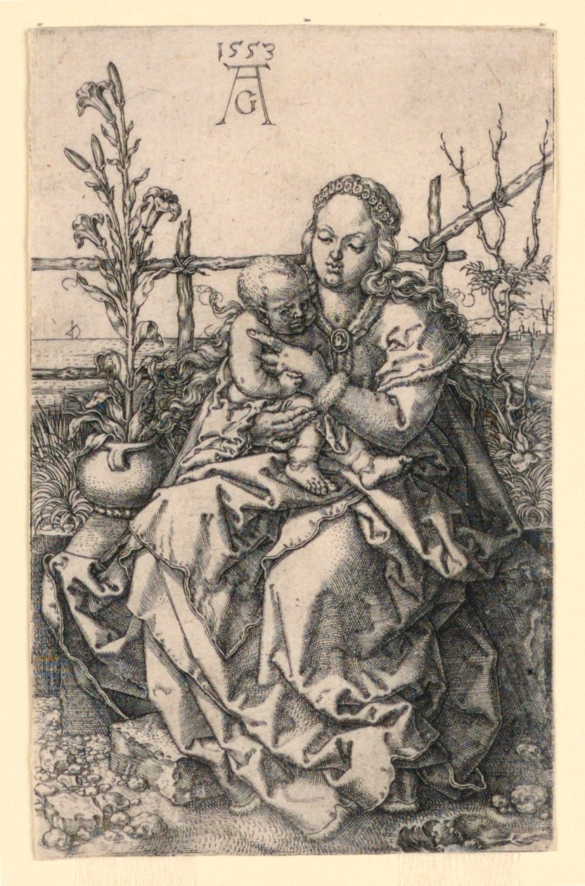Vergine col Bambino da Heinrich Aldegrever