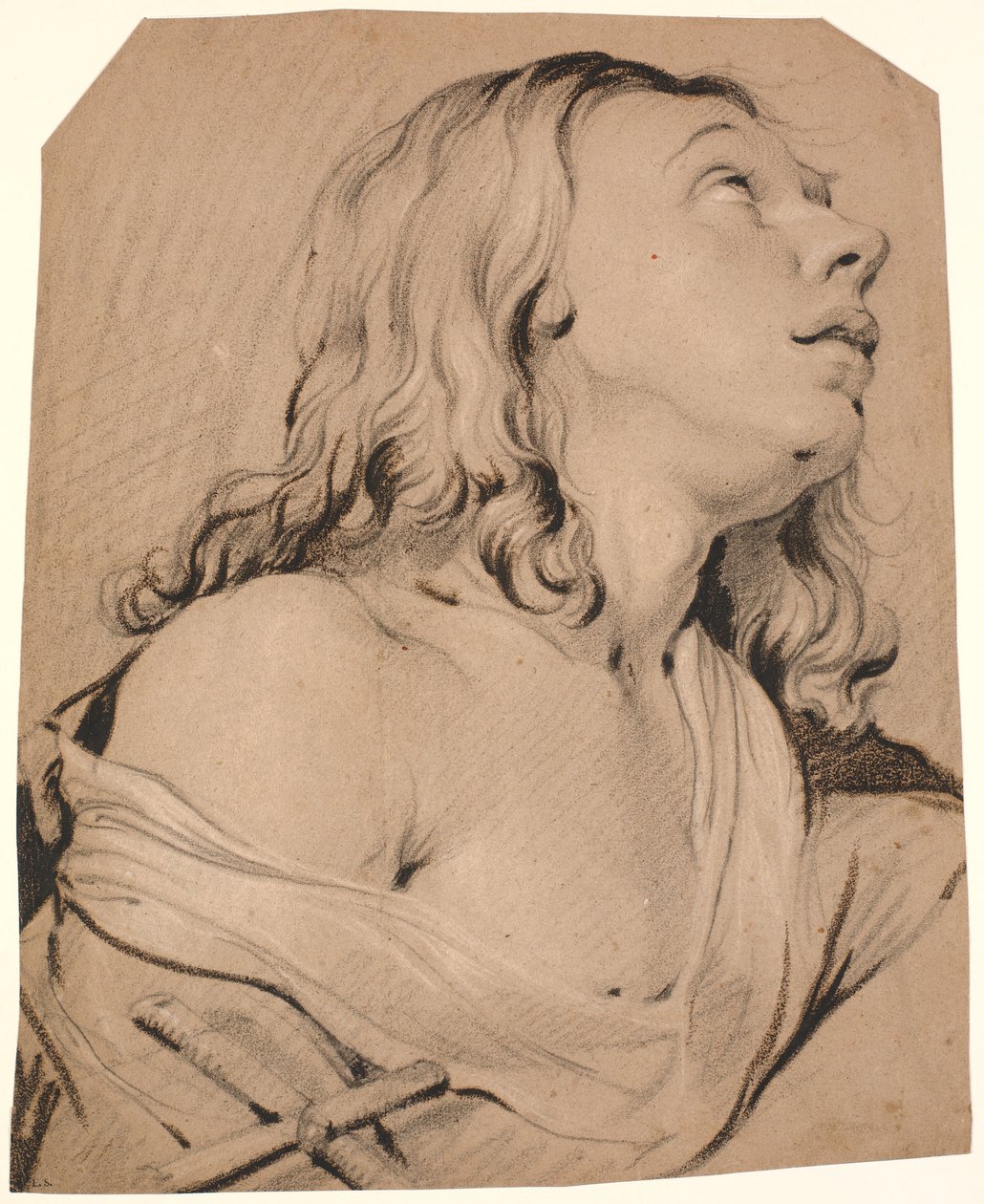 La Maddalena penitente, busto verso destra da Heinrich Dittmers