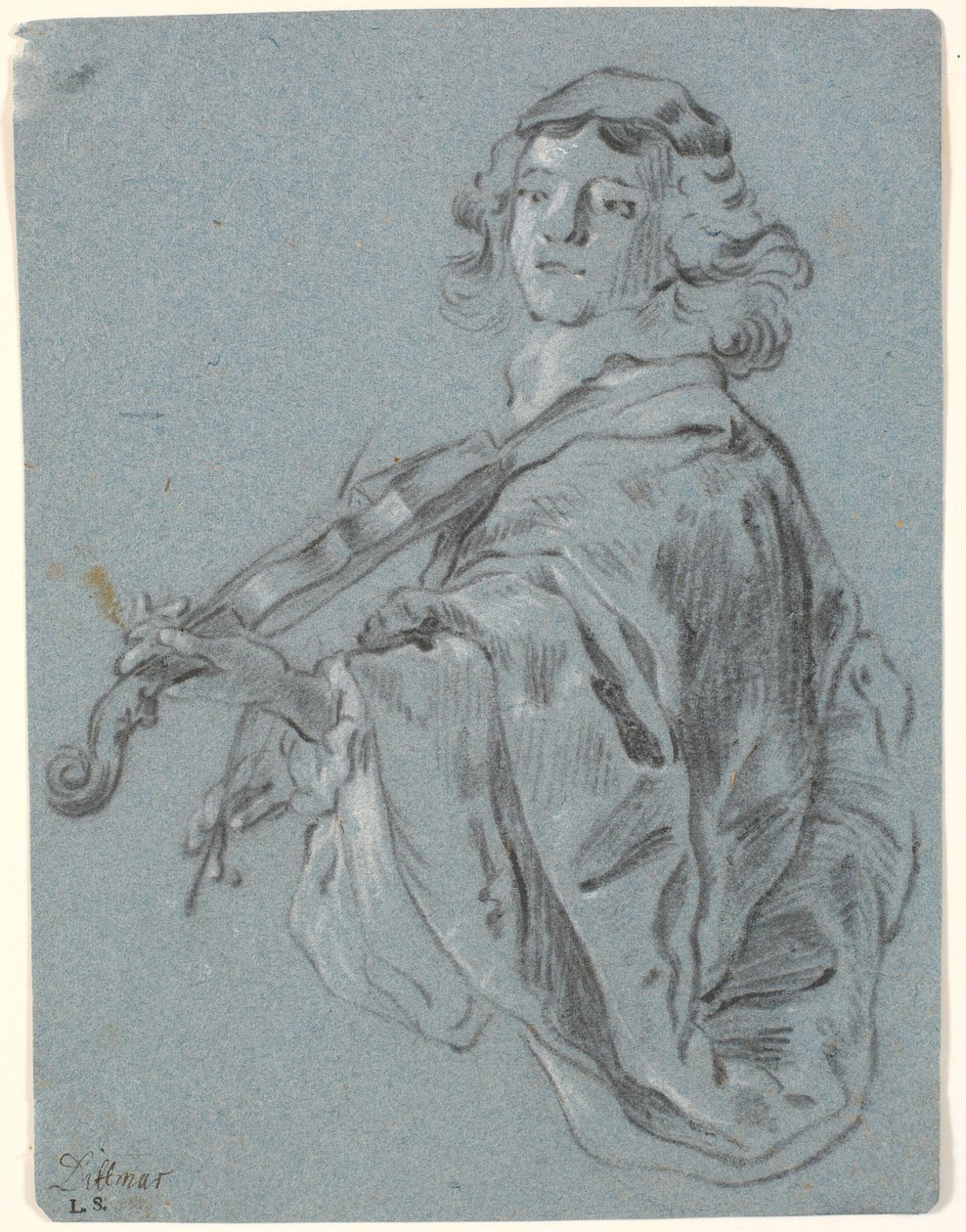 Giovane violinista da Heinrich Dittmers