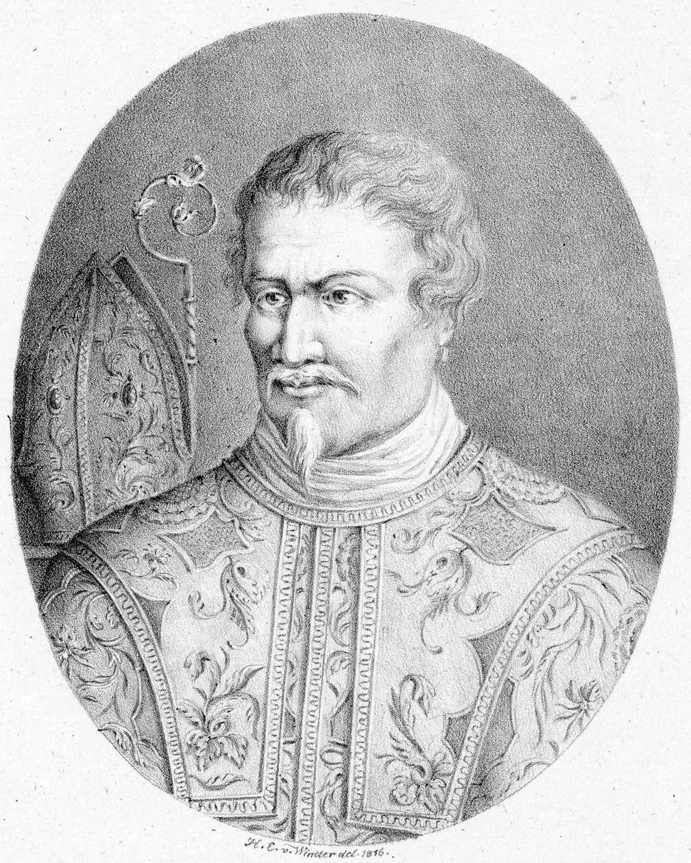 Personaggio raffigurato:  Agostino Steffani da Heinrich Eduard Winter