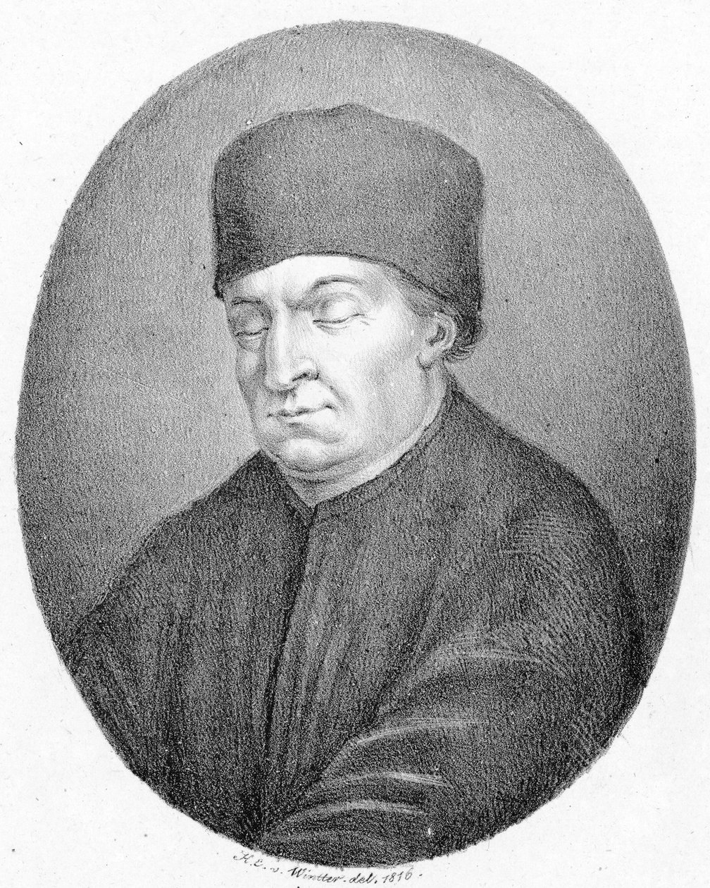 Persona raffigurata:  Conrad Paumann da Heinrich Eduard Winter