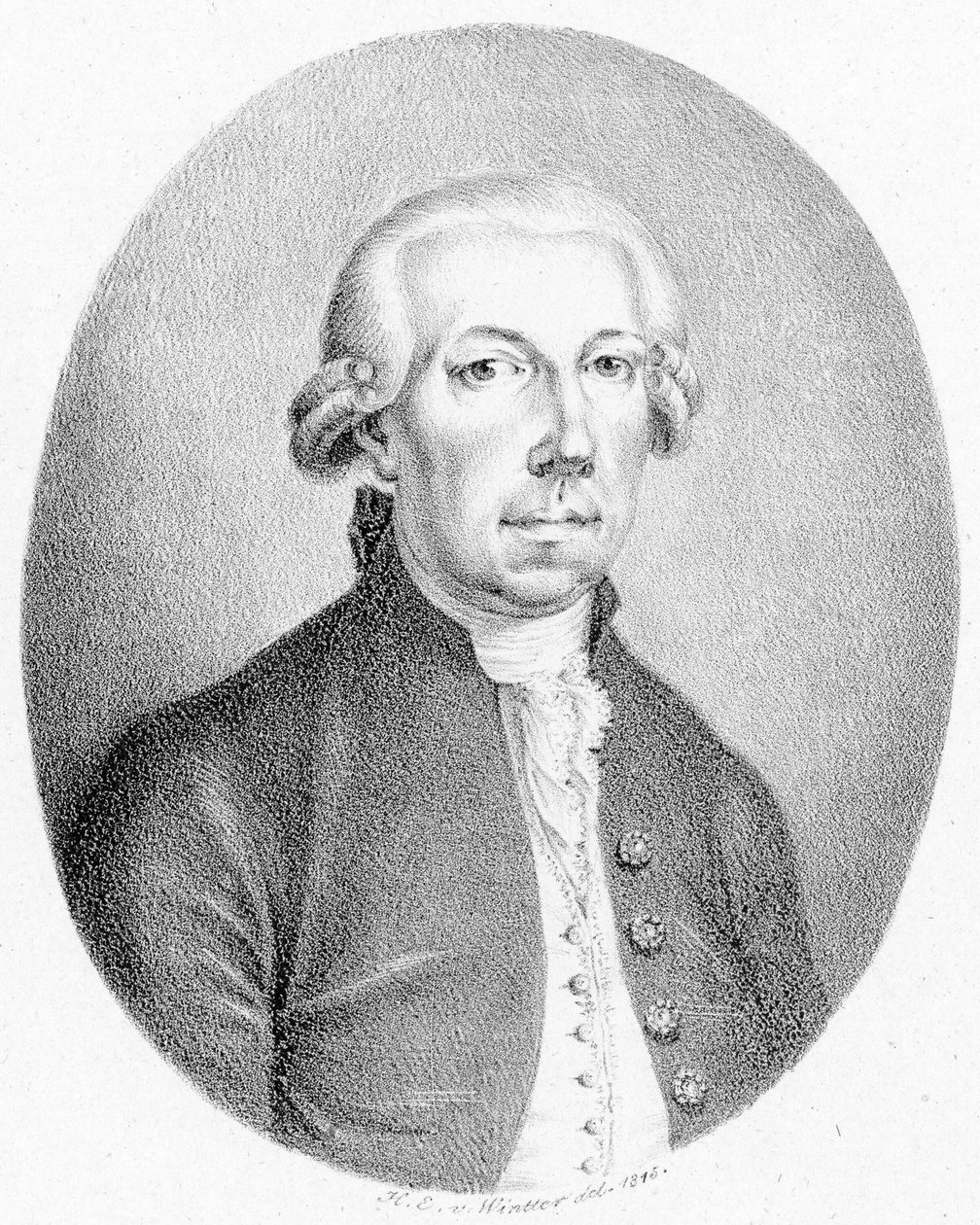 Personaggio raffigurato:  Friedrich Hartmann Graf da Heinrich Eduard Winter