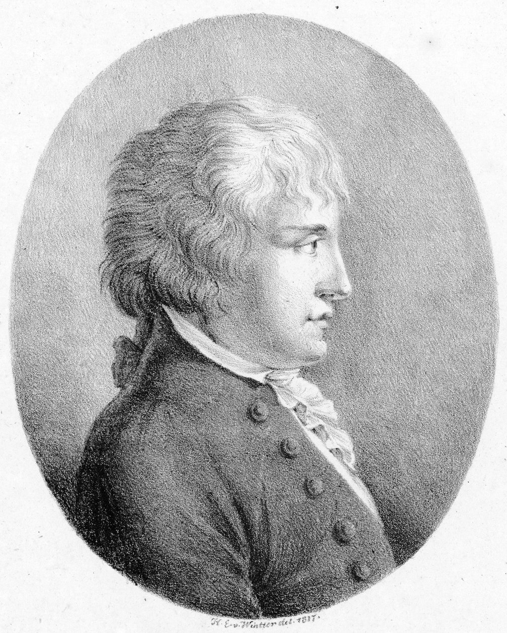 Depicted person: Giovanni Battista Pergolesi da Heinrich Eduard Winter