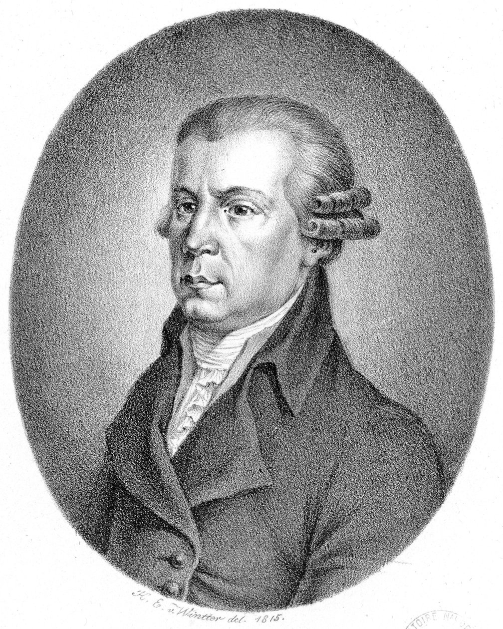 Persona raffigurata: Johann Georg Albrechtsberger da Heinrich Eduard Winter