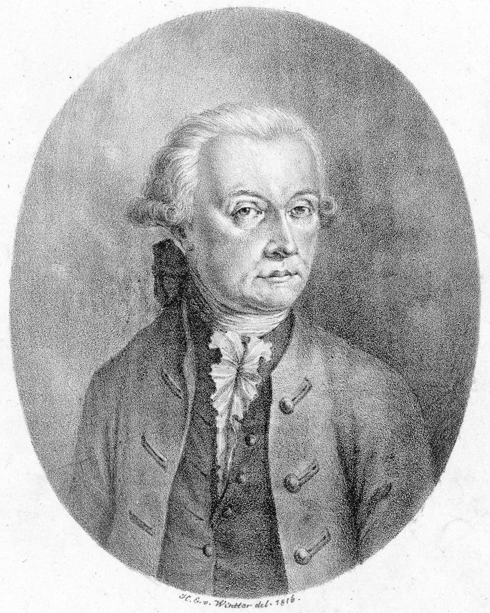 Persona raffigurata:  Leopold Mozart da Heinrich Eduard Winter